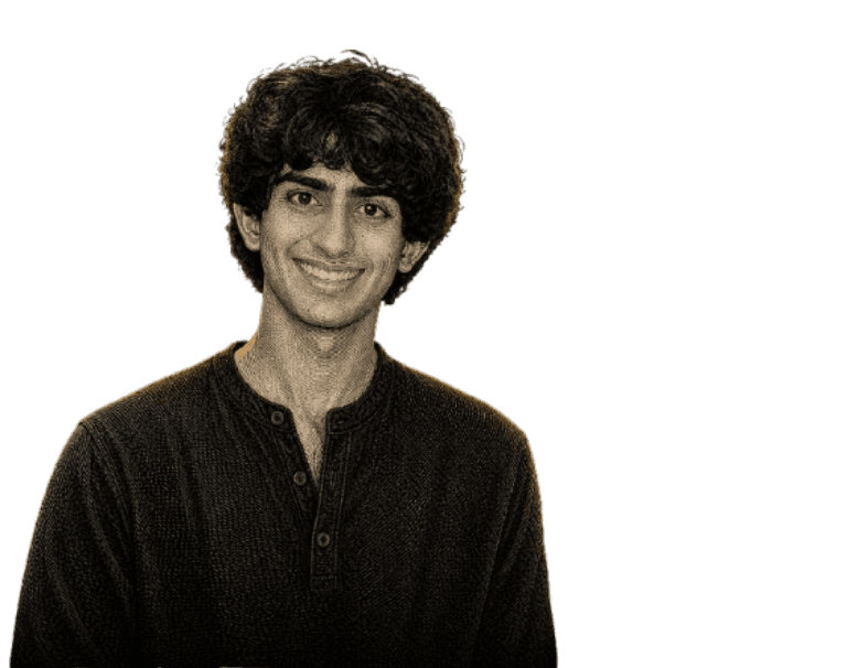 Kiyan Kapur, an IB student who created Sevn.